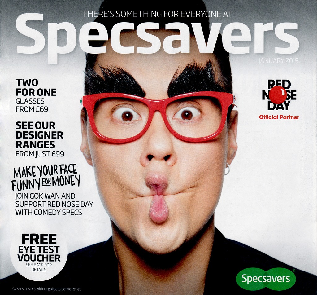 Gok - Comic Relief  - Specsavers