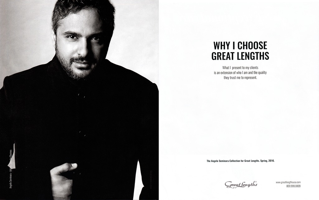 Angelo seminara - Great Lengths Advert