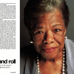 Maya Angelou - Saga Magazine