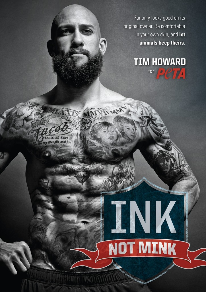 Tim Howard for PETA